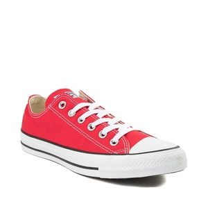 Red All-Star Converse - Men’s size 10